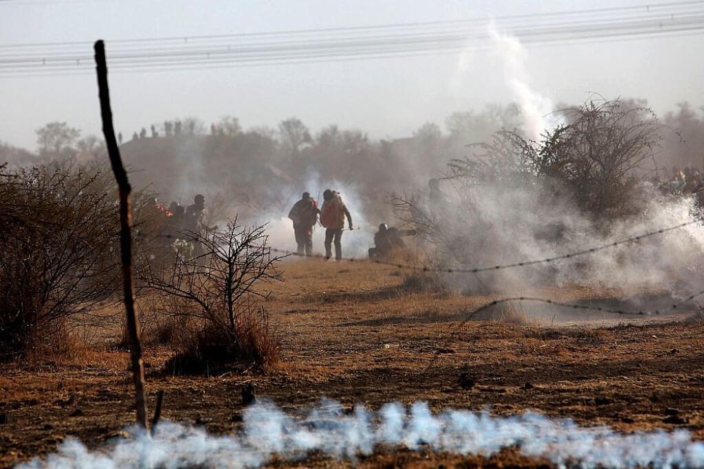 South Africa Mine Violence