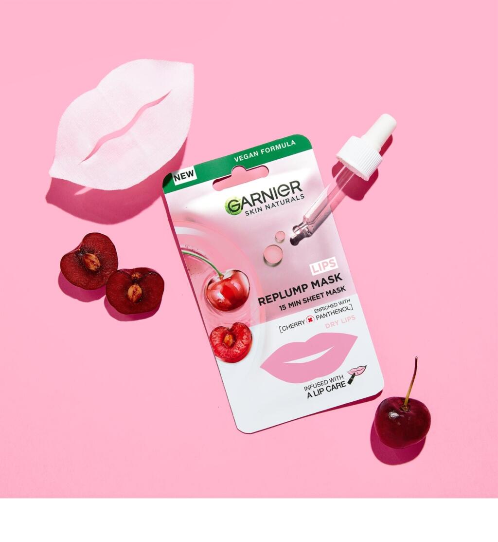 Maska na pery Replump Mask, Garnier