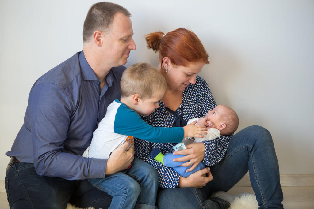 Strelkyňa Zuzana Rehák-Štefečeková je šťastnou dvojnásobnou mamou. Domá má synov Nathana a Noaha.