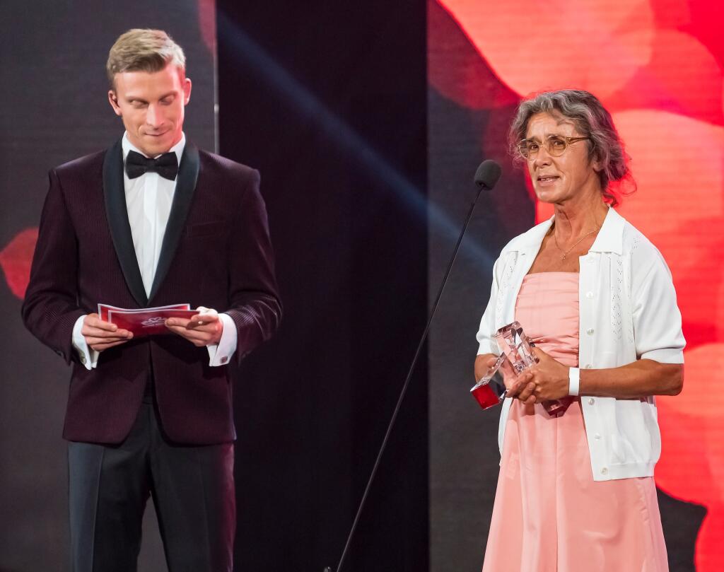 Víťazka ankety ankety Dobré Srdce Marta Kupcová.