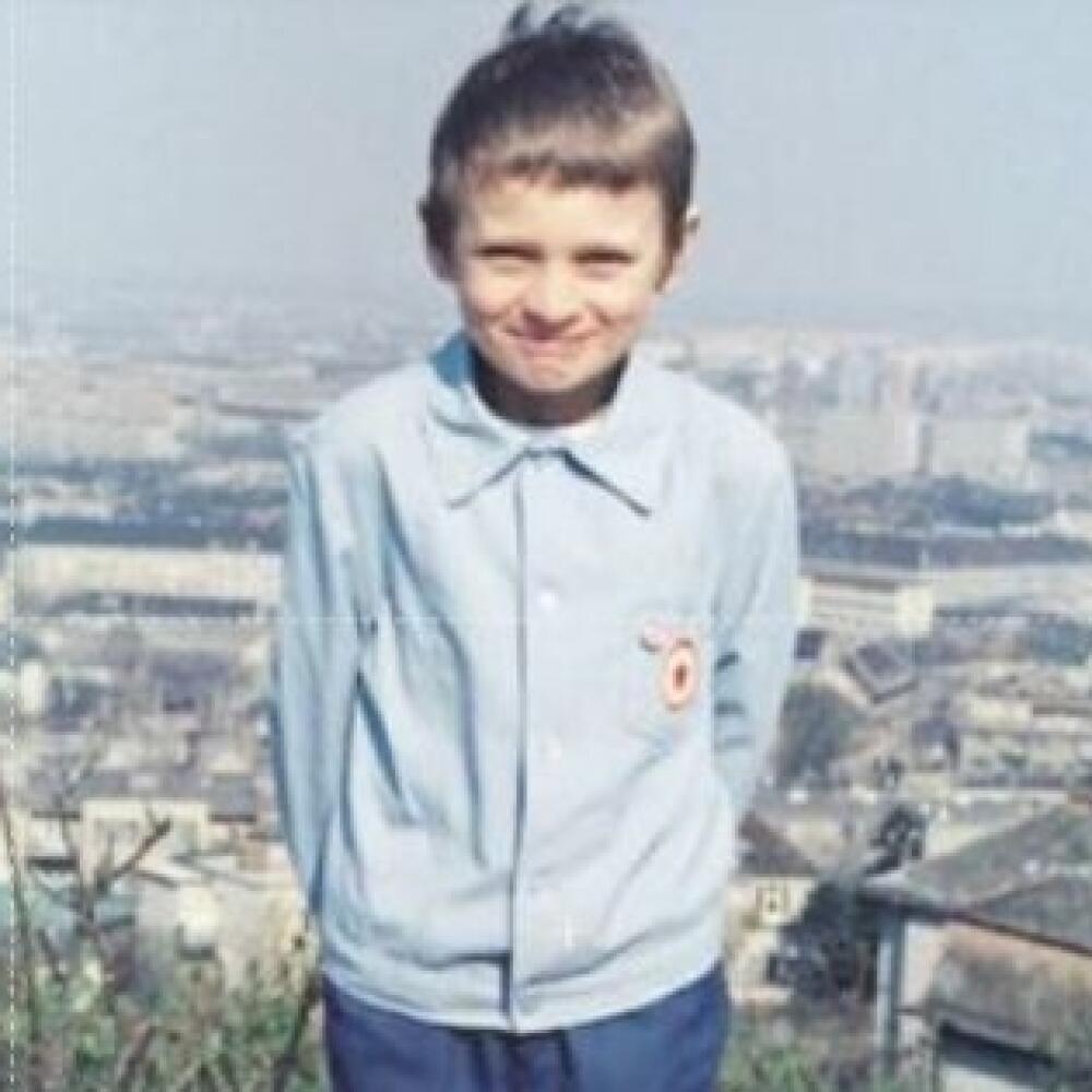 Richard Sulík ako dieťa