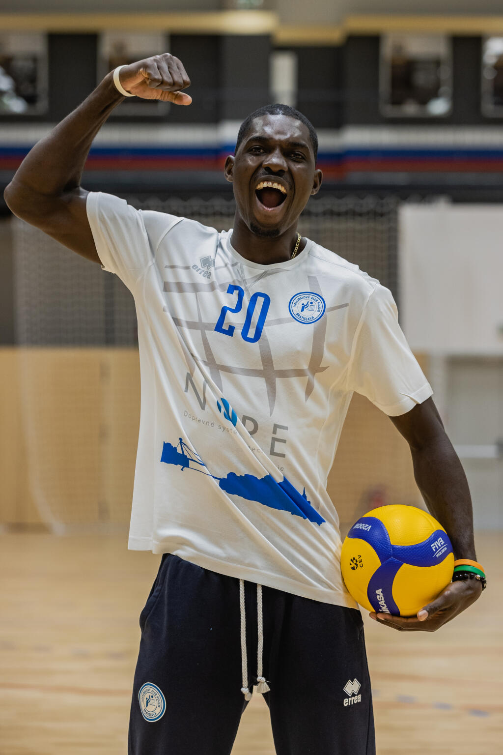 Daouda Yacoubou je novou posilou volejbalistov VKP Bratislava.