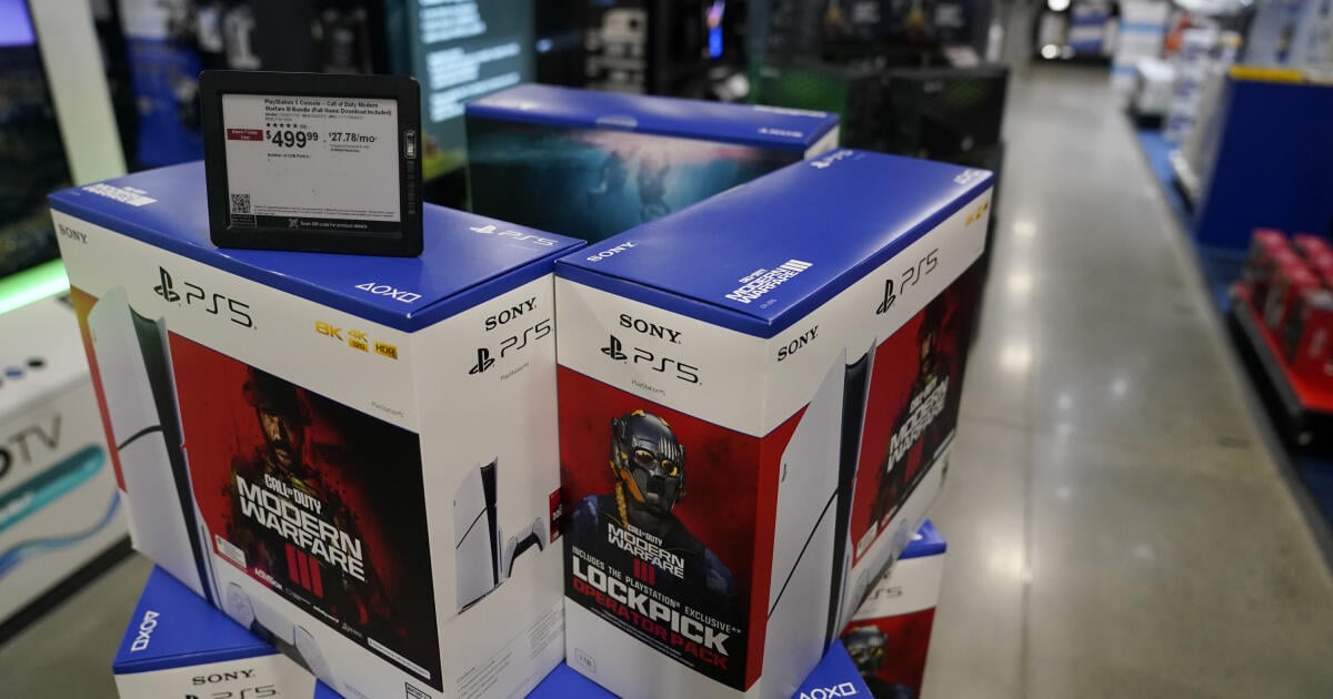 Sony raised the price of the PlayStation 5 game console Sony raised the price of the PlayStation 5 game console