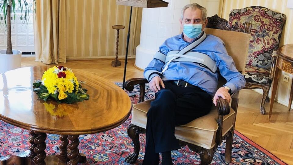 Prezident ČR Miloš Zeman.