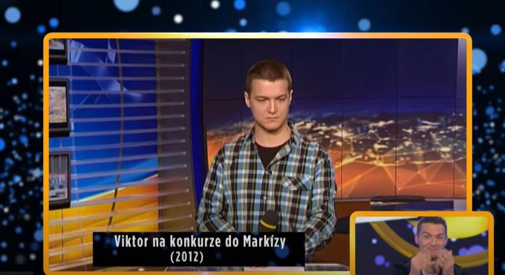 Viktor Vincze v roku 2012 na kastingu do Markízy. Síce chcel robiť moderátora Telerána, nakoniec rozbehol kariéru ako redaktor.