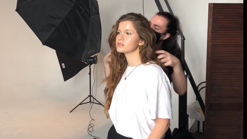Tamara Kramar - backstage EMMA