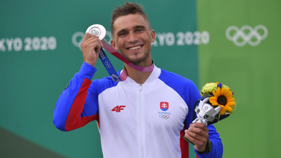 Jakub Grigar získal na olympiáde v Tokiu striebro vo finálovej jazde v K1.