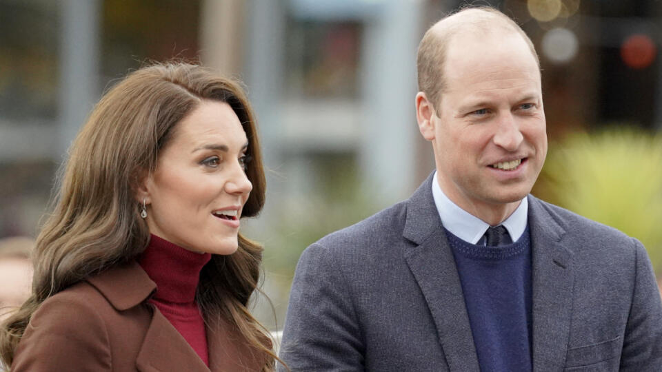 Princezná Kate a princ William na fotke z februára 2023