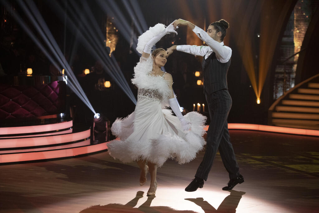 Tanečná šou Let’s Dance televízie Markíza. Speváčka Mária Čírová a Joris Yacoub