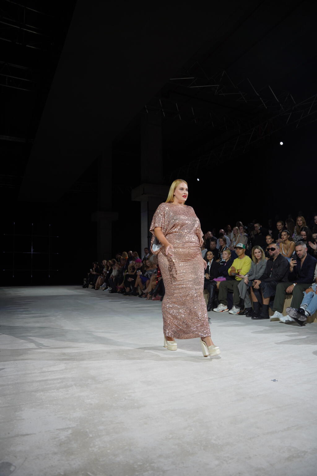 Módna prehliadka Michaely Ľuptákovej na Fashion Live 2022.