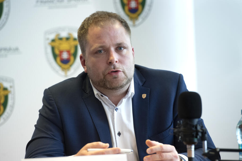 Na snímke prezident Finančnej správy (FS) Jiří Žežulka .FOTO TASR - Pavel Neubauer