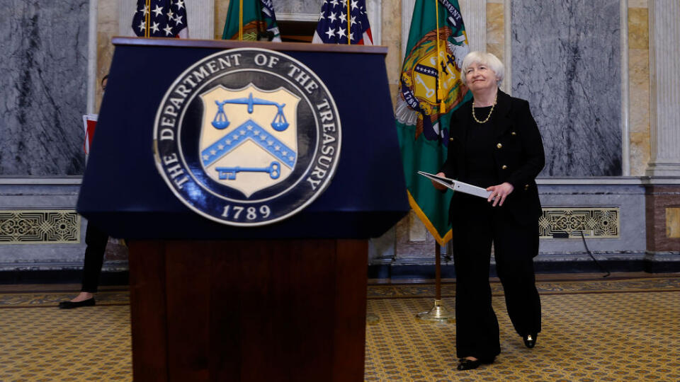 Americká ministerka financií Janet Yellenová