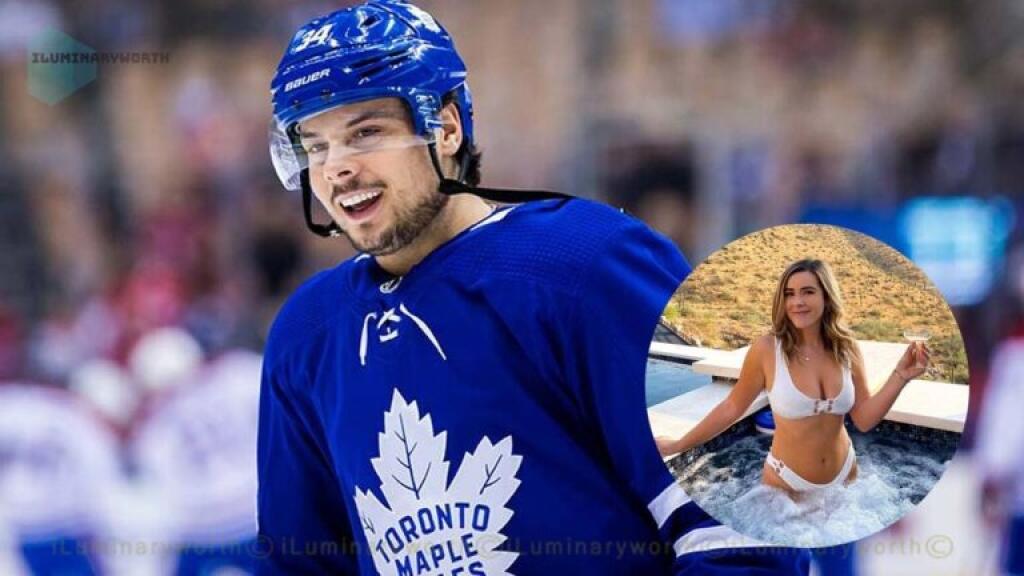 Auston Taylor Matthews (23) hrá za Toronto Maple Leafs. Bol prvým hráčom NHL, ktorý začal svoju kariéru s najviac gólmi za sebou idúcimi zápasmi.