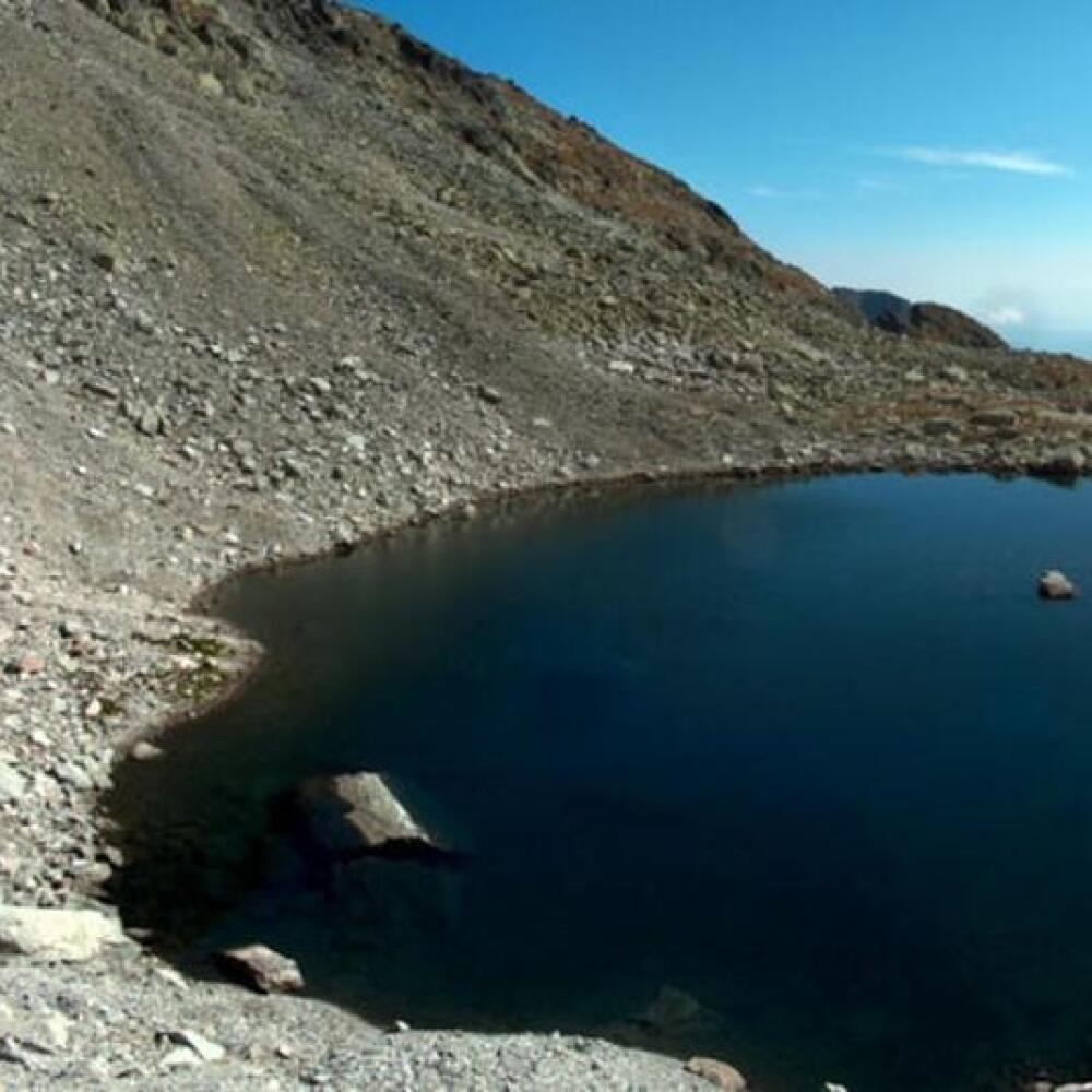 Najvyššie položené pleso na Slovensku.