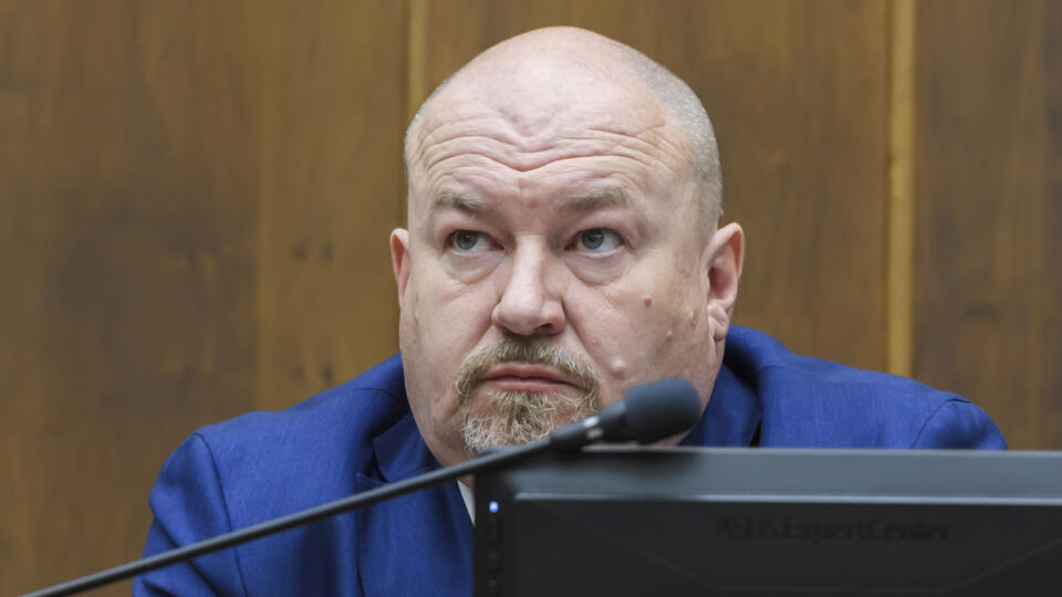 Na snímke poslanec NR SR Rudolf Huliak (SNS) počas 15. schôdze NR SR v Bratislave 11. júna 2024. FOTO TASR - Jaroslav Novák