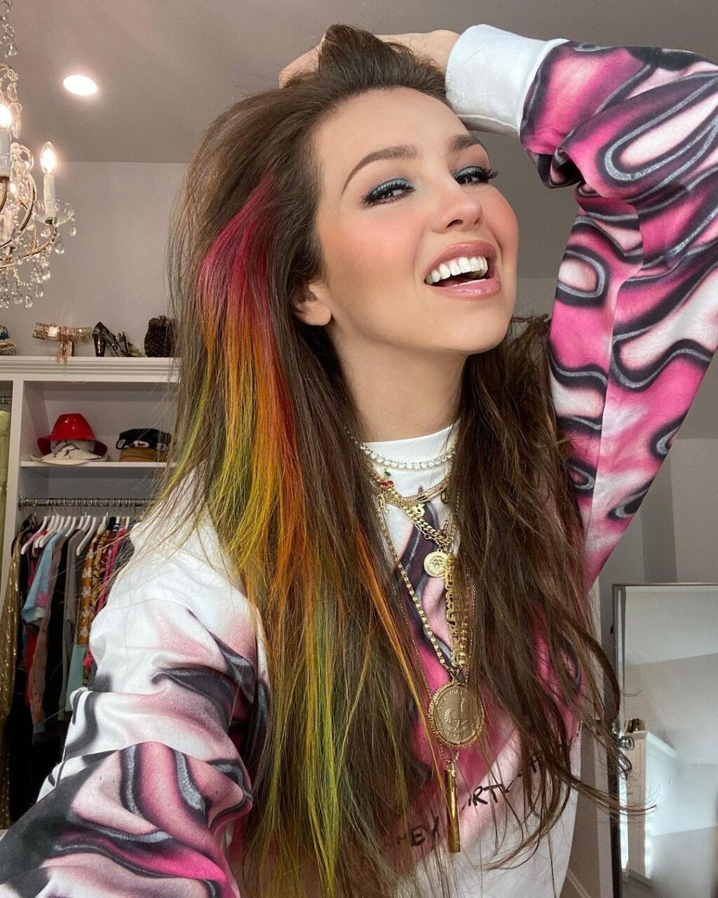 Thalia (50) predviedla svieži vlasový trend.