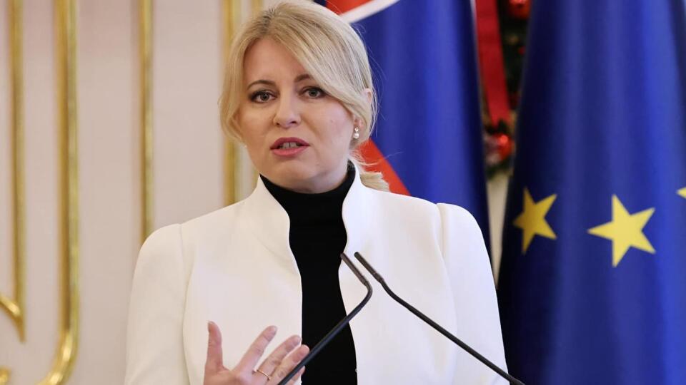 Prezidentka Zuzana Čaputová.