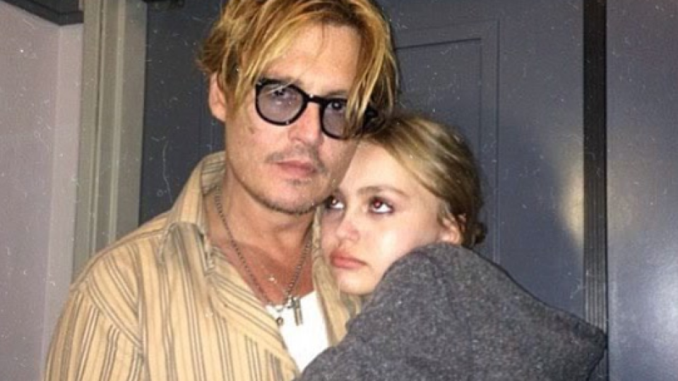 Johnny Depp a Lily-Rose Depp