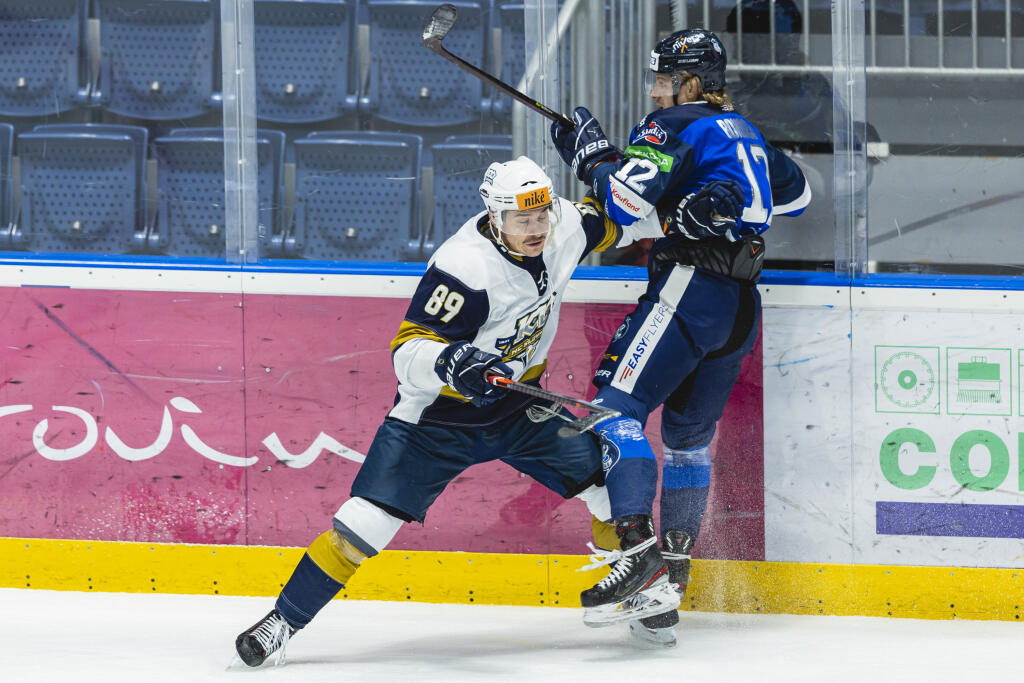 Zápas 21.kola hokejovej Tipos Extraligy medzi HC Slovan Bratislava a HK Poprad.