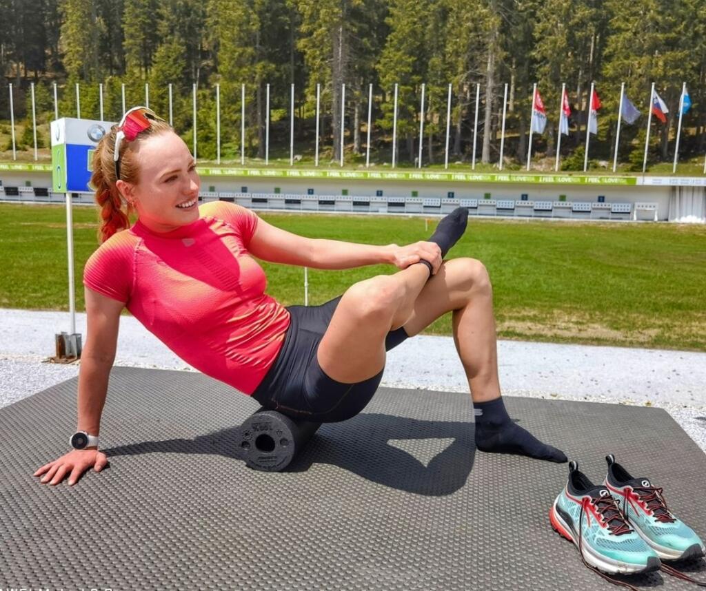Mladšia zo sesterského dua Fialkových Ivona ponúka svojim fanúšikom na sociálnych sieťach aj takéto zaujímavé zábery.