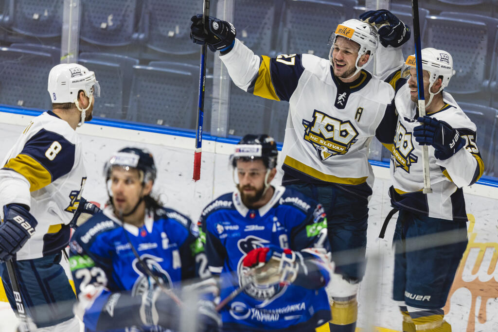 Zápas 21.kola hokejovej Tipos Extraligy medzi HC Slovan Bratislava a HK Poprad.