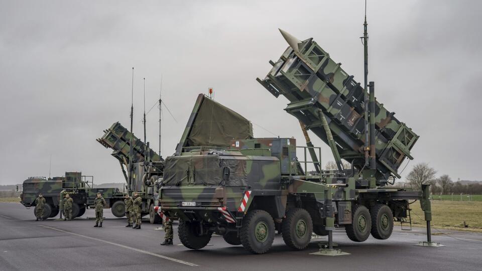 Raketový systém protivzdušnej obrany Patriot.