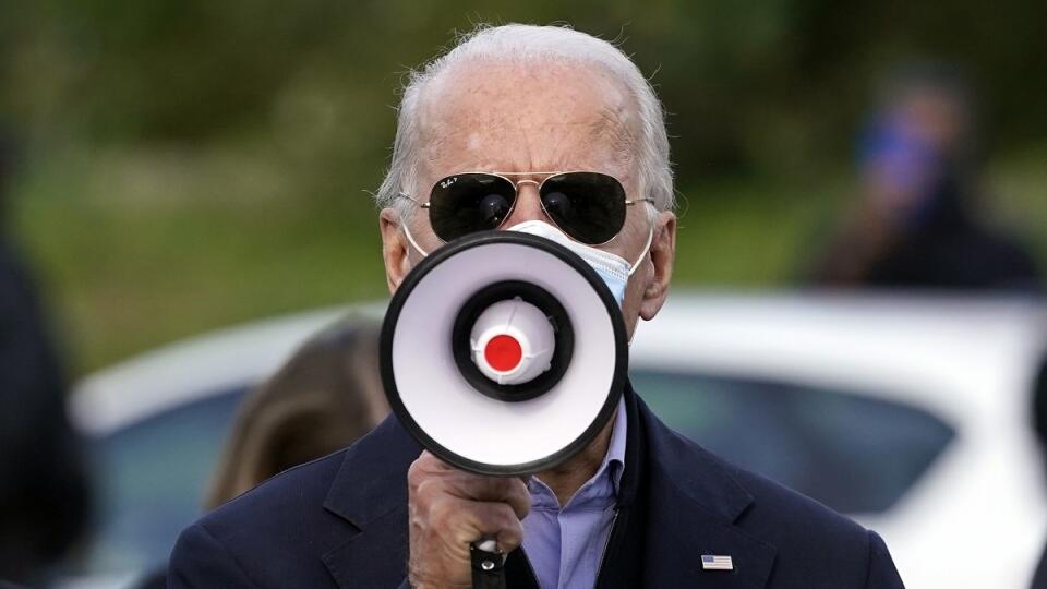 Joe Biden počas stretnutia so stúpencami vo Filadelfii