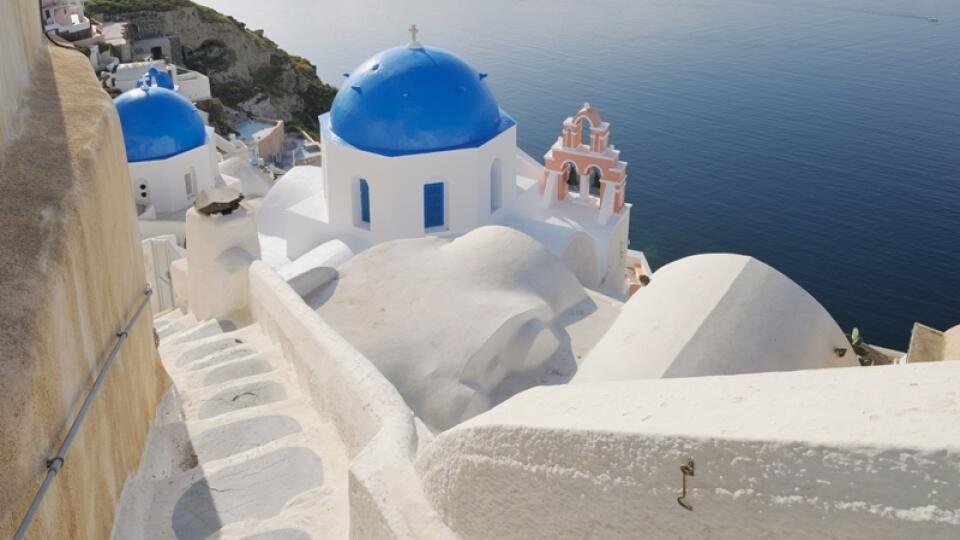 Ako z pohľadnice: Santorini je naozaj jedinečným miestom na svete.