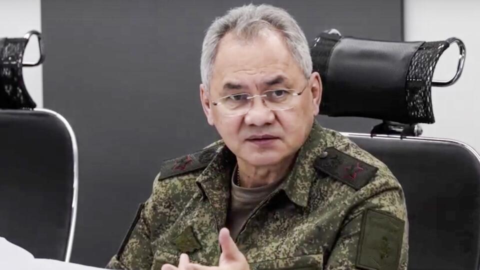 Ruský minister obrany Sergej Šojgu.