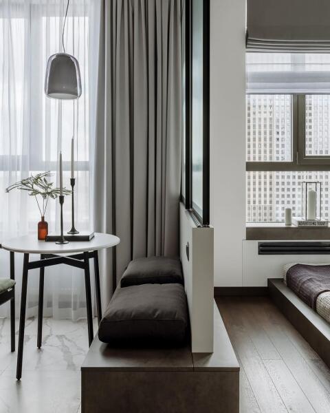 Bývanie na 35 m2 zaujme delením priestoru: Šikovné a tiež elegantné