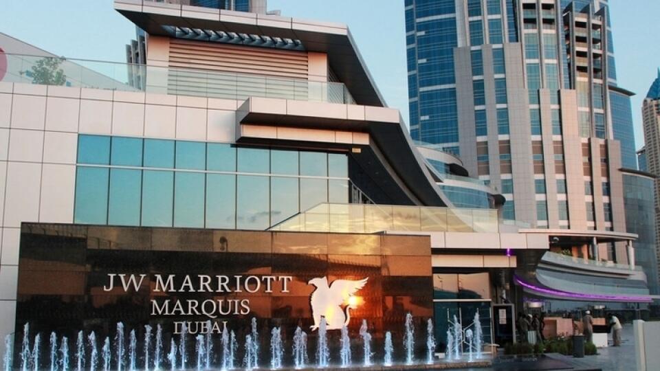Dubajský hotel JW Marriott Marquis je najvyšší na svete.