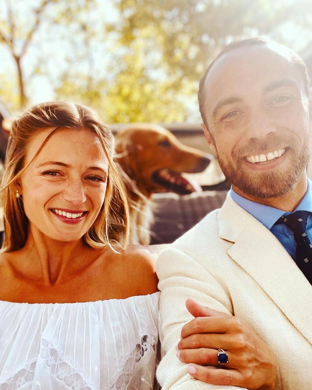 James Middleton sa oženil