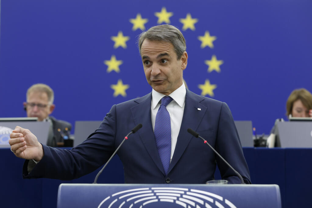 Grécky premiér Kyriakos Mitsotakis.