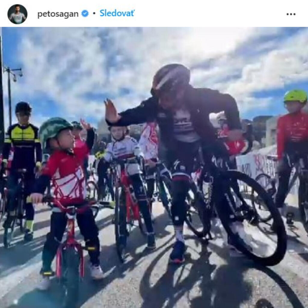 Keďže preteky sa konali v Monaku, kde má Sagan trvalý pobyt, nechýbal na nich ani jeho syn Marlon. Ten najskôr fandil pri trati svojmu otcovi a držal mu palce v boji o víťazstvo, neskôr taktiež nasadil prilbu, vysadol na bicykel a brázdil Monakom po Petrovom boku.