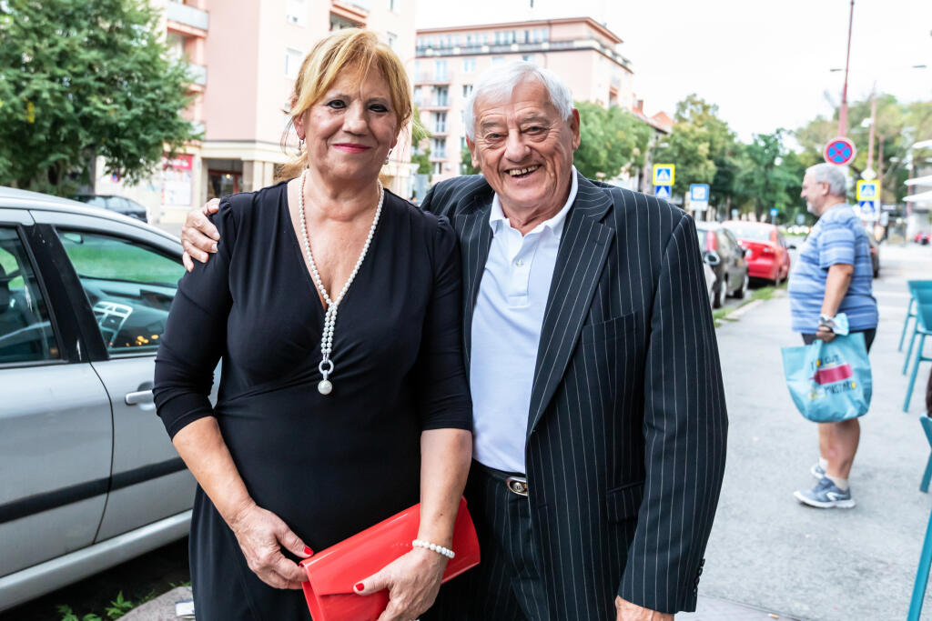 Jozef Golonka s manželkou Boženkou.
