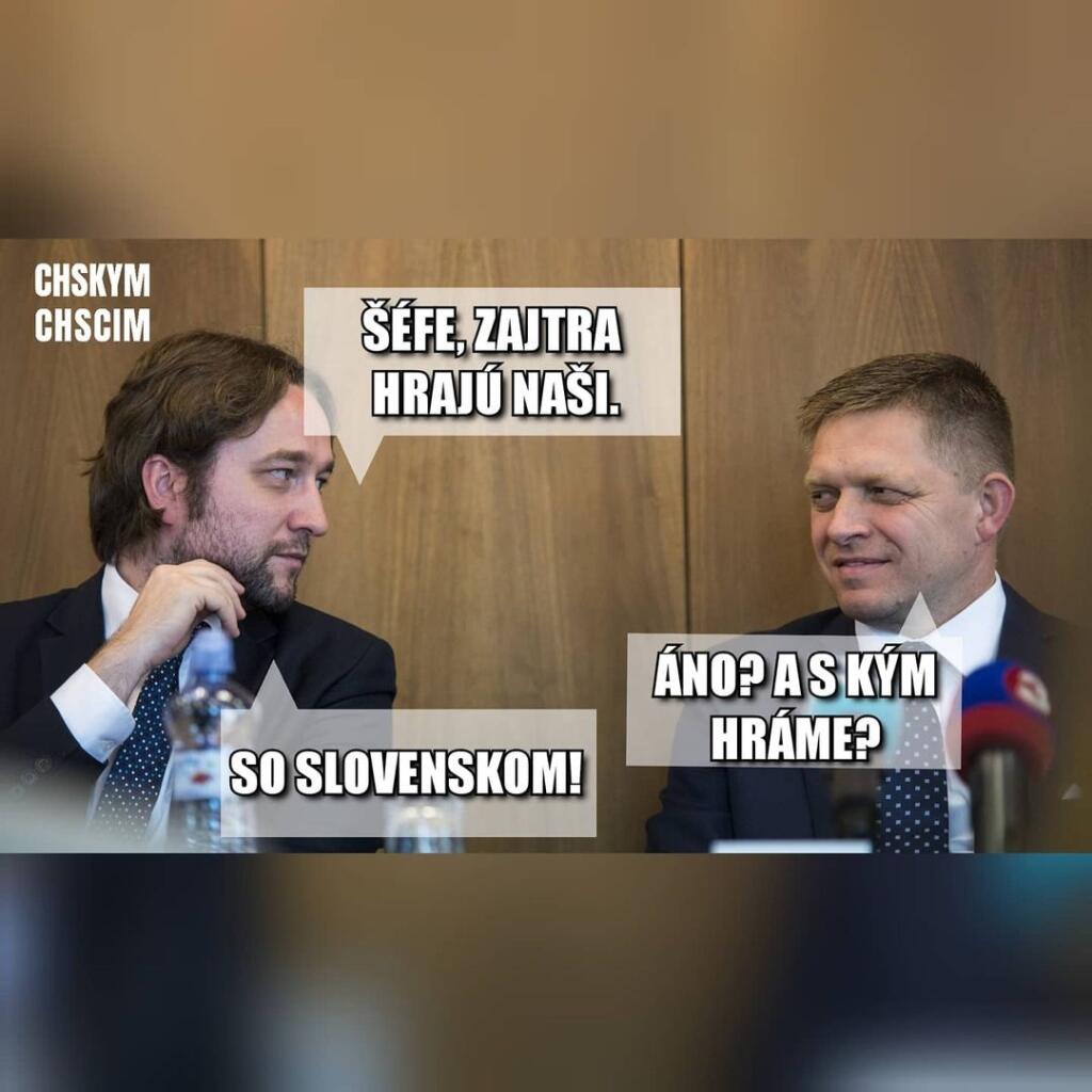 Slovenskí hokejisti zdolali favorizovaných Rusov a satirické stránky vychrlili množstvo vtipov. Uťahovali si v nich aj z našich politikov.