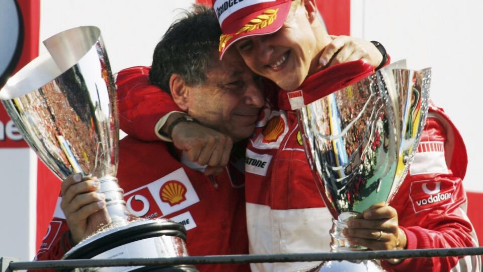 Michael Schumacher a Jean Todt.
