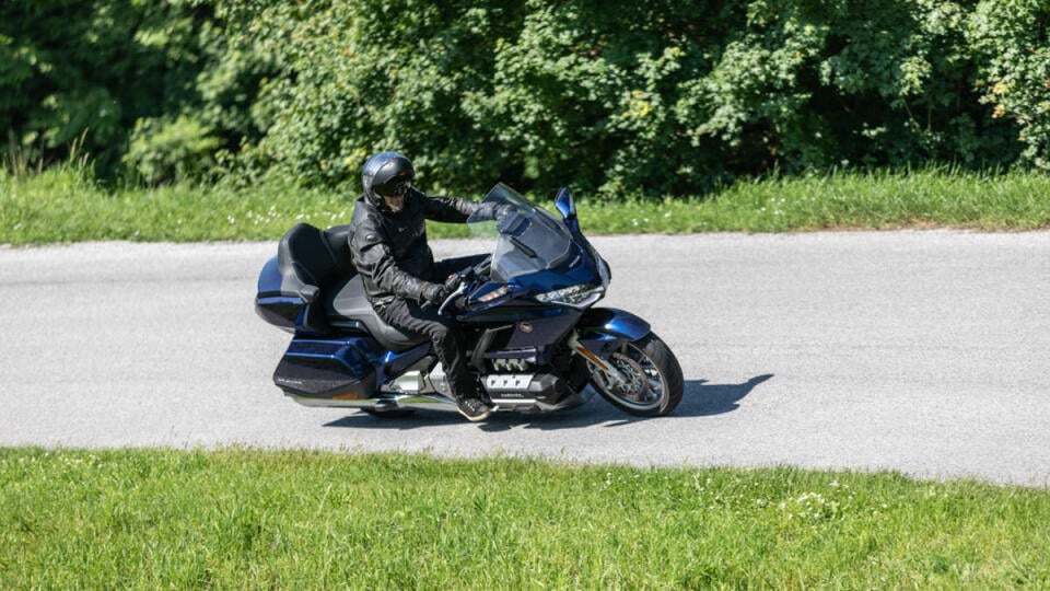 Nápadná: Honda Goldwing patrí k najdrahším motorkám na našom trhu.