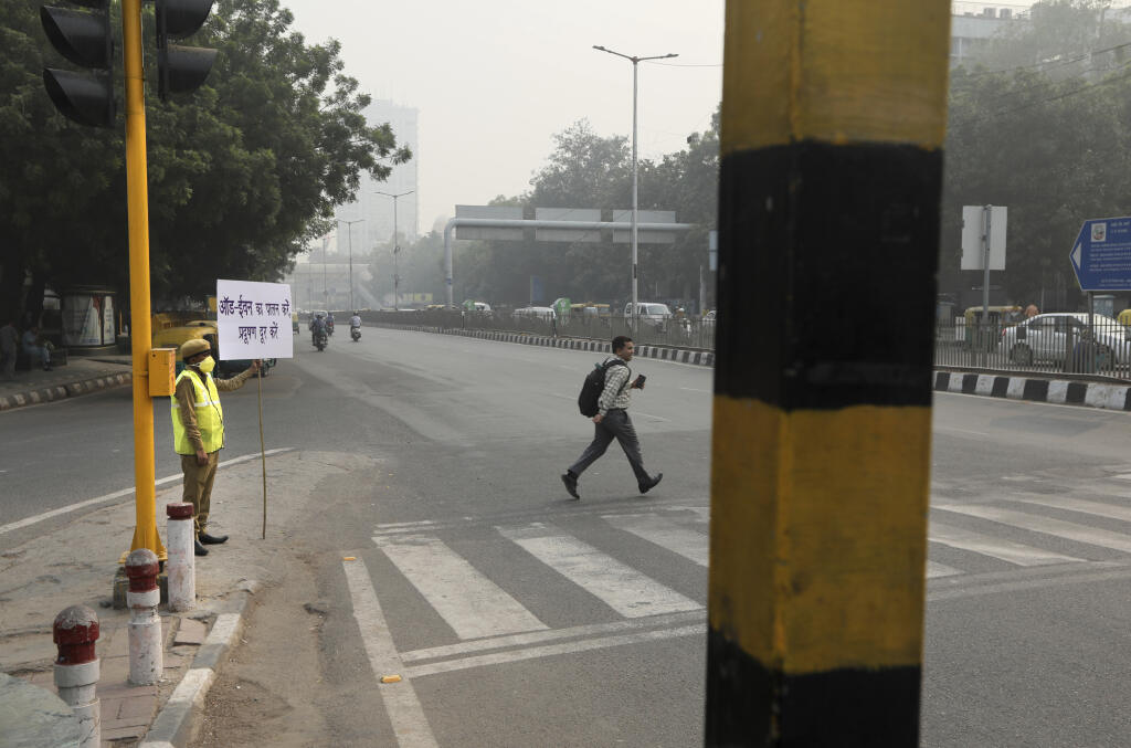 India Dillí smog automobily obmedzenie