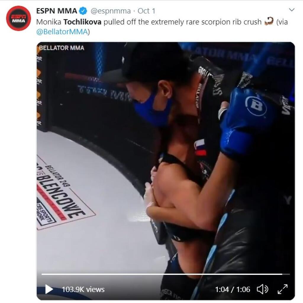 Na účet Chochlíkovej sa Bellatoru aj mnohým ďalším prestížnym médiám podaril trapas, ktorý si po skvelom výkone nezaslúžila. Tentoraz si nepomýlili jej národnosť so slovinskou, ale totálne jej skomolili priezvisko.