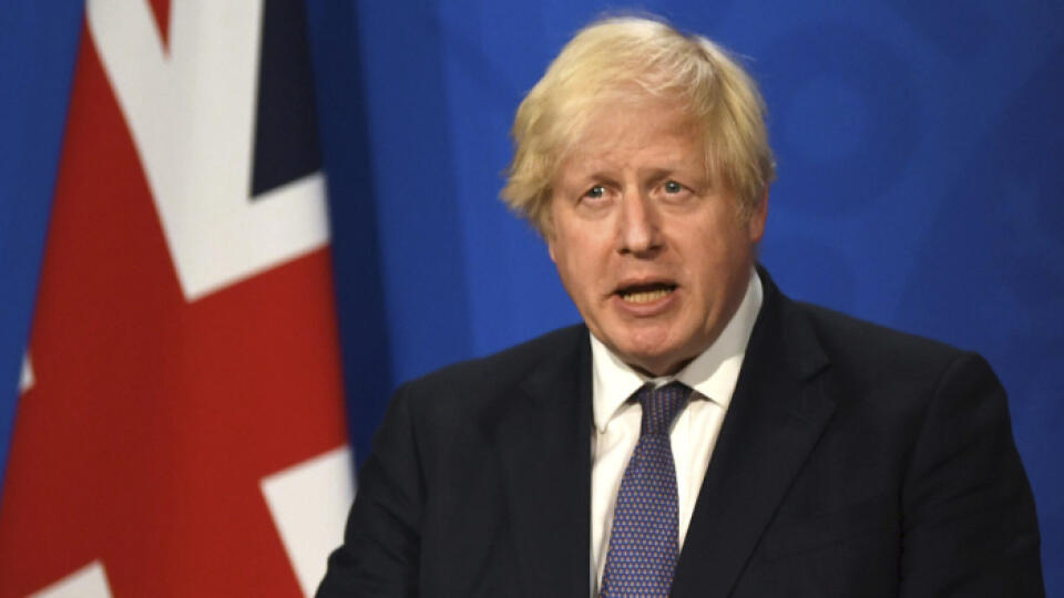 Britský premiér Boris Johnson