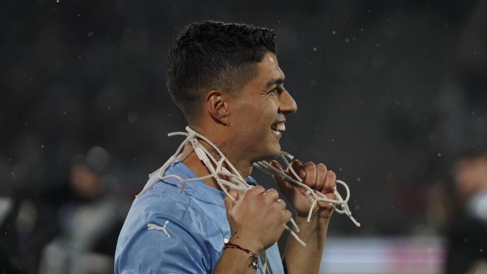 Luis Suárez zavíta s reprezentáciou Uruguaja do Bratislavy.