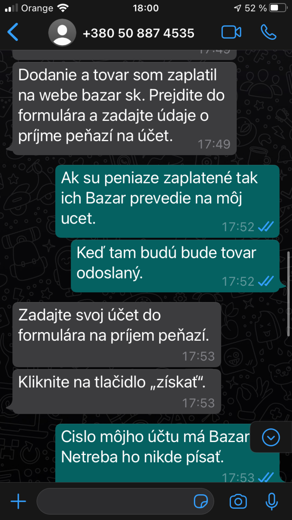 Mário postup podvodníkov zdokumentoval, ak zbadáte niečo podobné, zbystrite pozornosť a hlavne na pochybnú adresu neposielajte žiadne peniaze ani údaje!