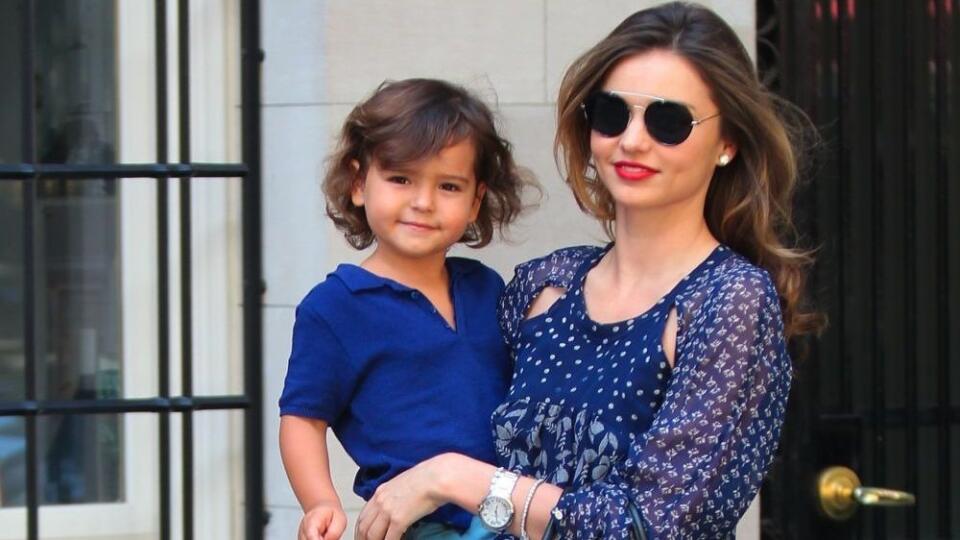 Miranda Kerr so synom Flynnom