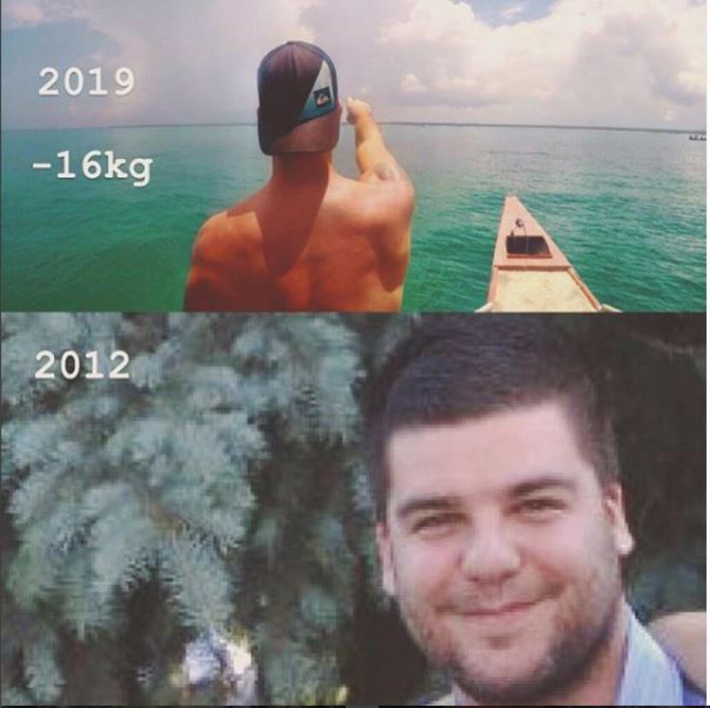 Tomáš pre zdravotné problémy schudol.