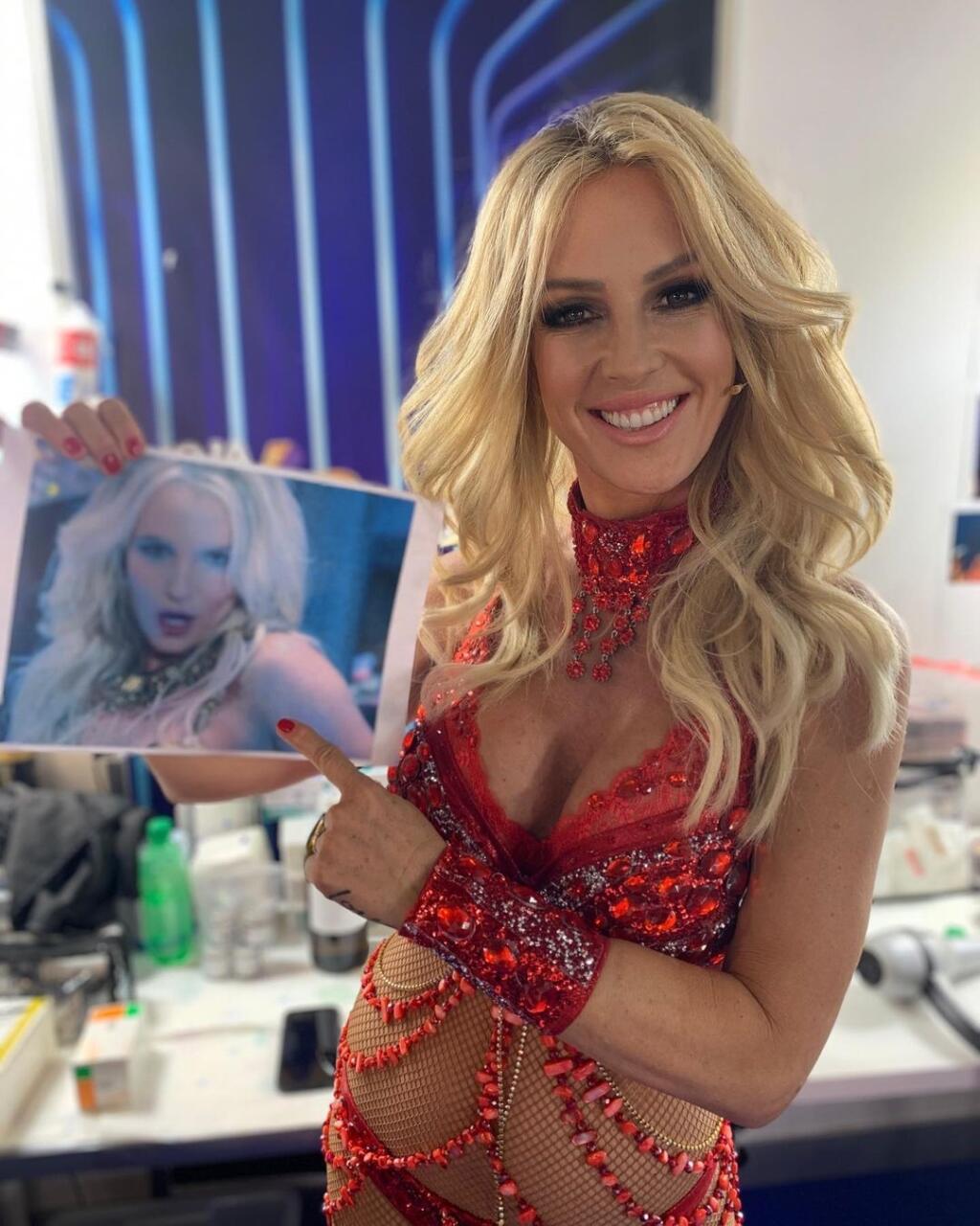 Zuzana Belohorcova v koži Britney Spears