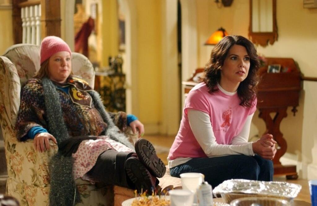 Seriálové kamarátky Sookie a Lorelai.