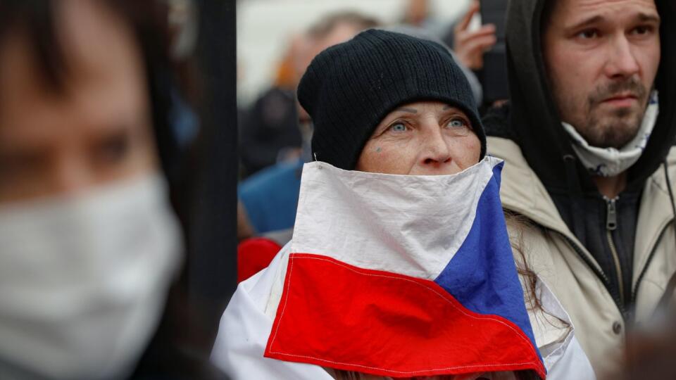 ČR koronavírus opatrenie protest