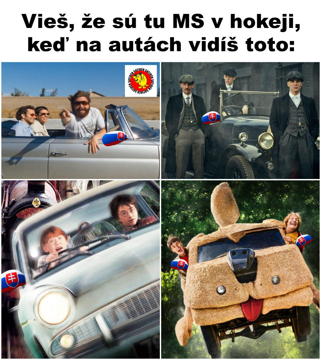Majstrovstvá sveta v hokeji neprinášajú len krásne góly a súboje o víťazstvá, ale aj množstvo vtipov. Satirické stránky sa poriadne činia.