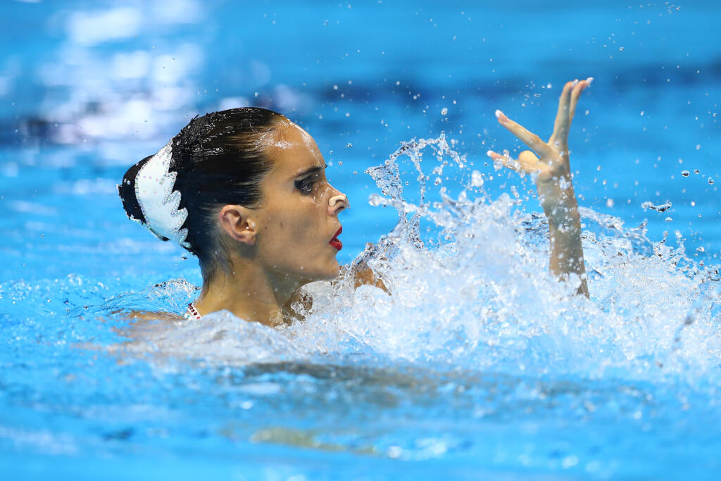 Španielska akvabela môže na olympiáde získať už svoju tretiu medailu. Hnevá ju však, že musela nechať doma svojho syna.